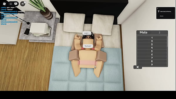 una coppia che scopa su roblox